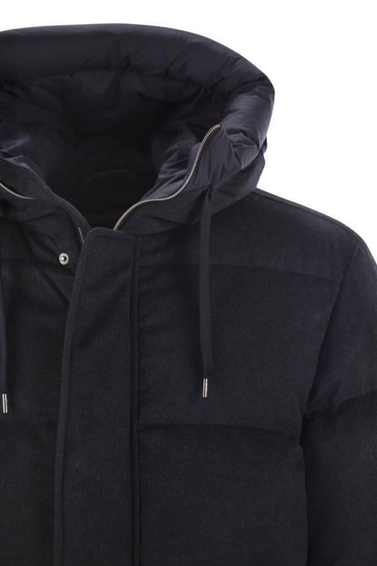 24FW 에르노 숏패딩 PI001144U38087 9200 NAVY - HERNO