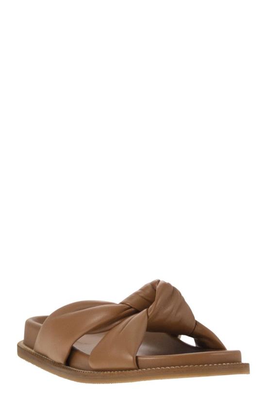 25SS 파비아나 필리피 뮬/슬리퍼 ASD265A924 1264 LEATHER - FABIANA FILIPPI