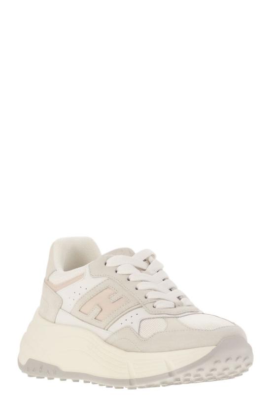  호간 HI-FI 하이파이 플랫폼 스니커즈 HXW6690FK70U4F 0ZBJ GREY PINK - HOGAN