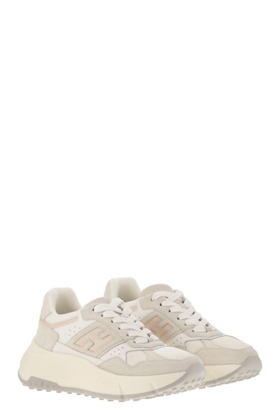  호간 HI-FI 하이파이 플랫폼 스니커즈 HXW6690FK70U4F 0ZBJ GREY PINK - HOGAN