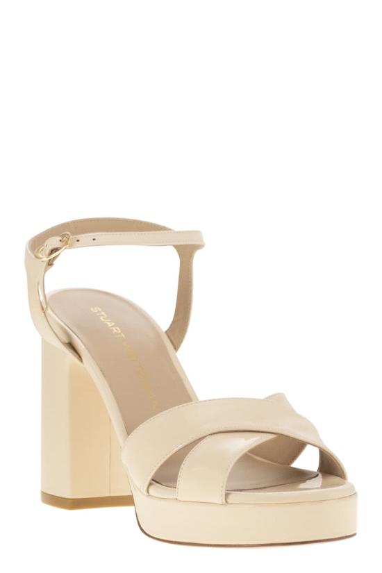 25SS 스튜어트 와이츠먼 샌들 SK244 XW9 CREAM - STUART WEITZMAN
