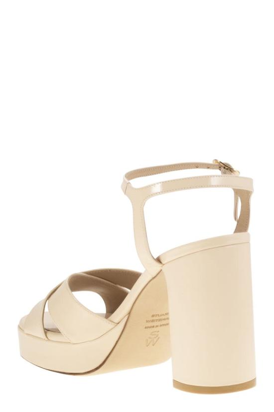 25SS 스튜어트 와이츠먼 샌들 SK244 XW9 CREAM - STUART WEITZMAN