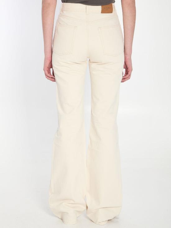 25SS 생로랑 스트레이트 팬츠 823599Y30UA 9100 CREAM - SAINT LAURENT