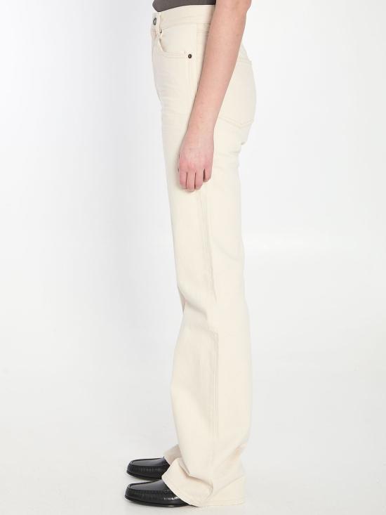 25SS 생로랑 스트레이트 팬츠 823599Y30UA 9100 CREAM - SAINT LAURENT