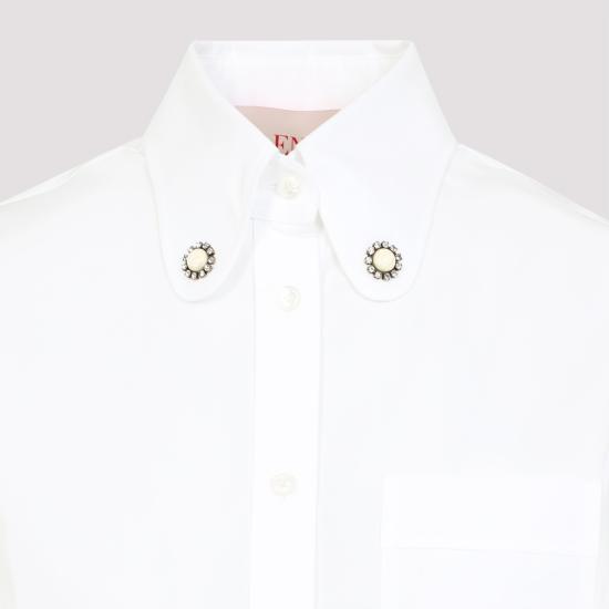 25SS 발렌티노 가라바니 셔츠 6B3AB7805A6 001 WHITE - VALENTINO GARAVANI
