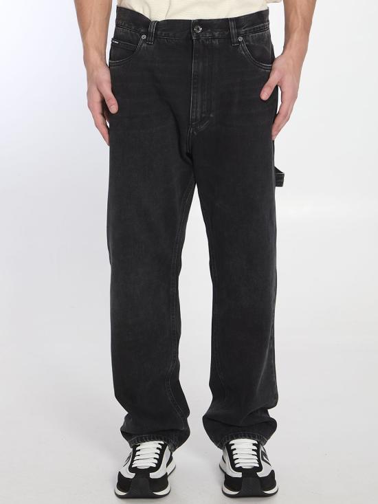 25SS 돌체앤가바나 스트레이트 팬츠 GP0P9DG8MI3 S9001 BLACK