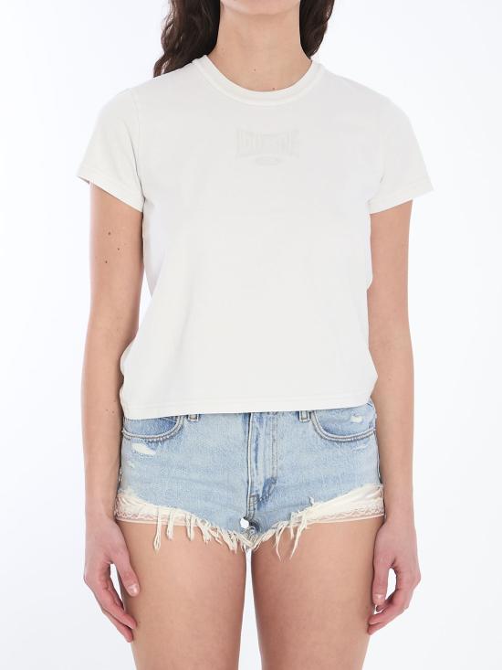 25SS 알렉산더 왕 반팔 티셔츠 4CC2251540 132 WHITE