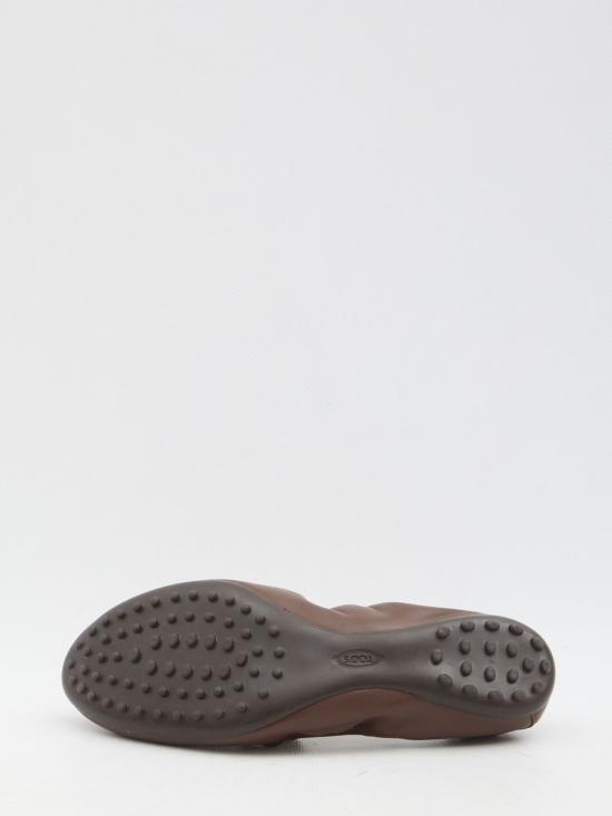 25SS 토즈 뮬/슬리퍼 XXW0HI0JJ10U1O S202 BROWN - TODS