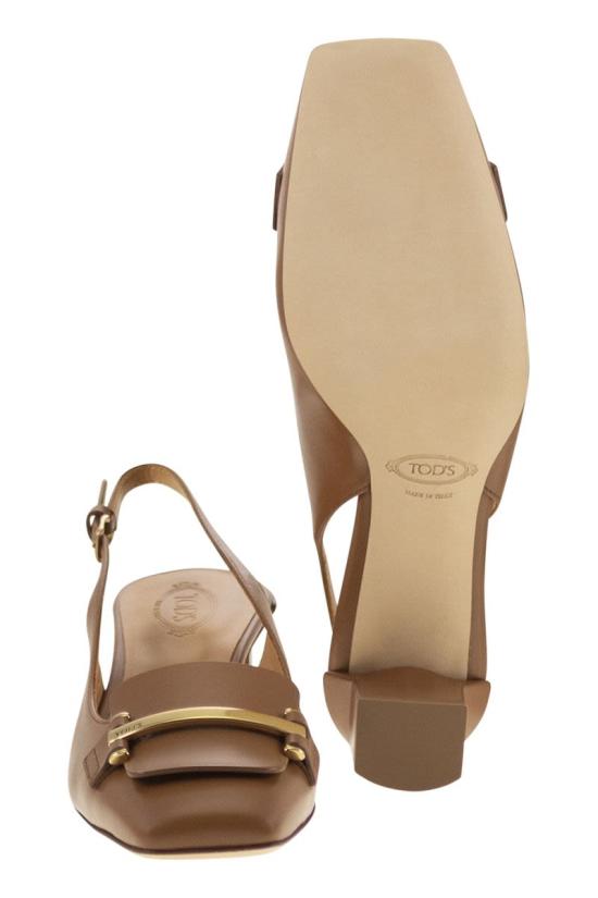 25SS 토즈 힐/펌프스 XXW63L0JE10SMX S410 BROWN - TODS