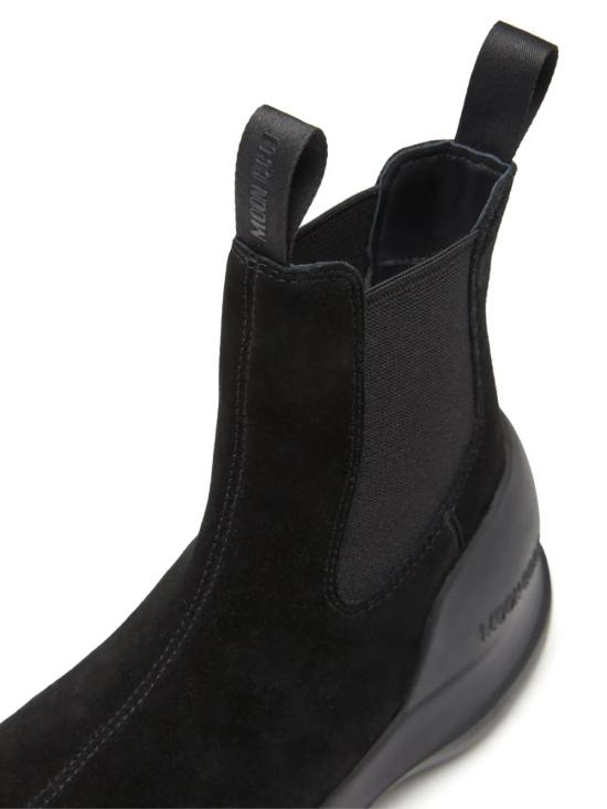  문부츠 루나 스웨이드 첼시 부츠 80D2480050N001 BLACK - MOON BOOT