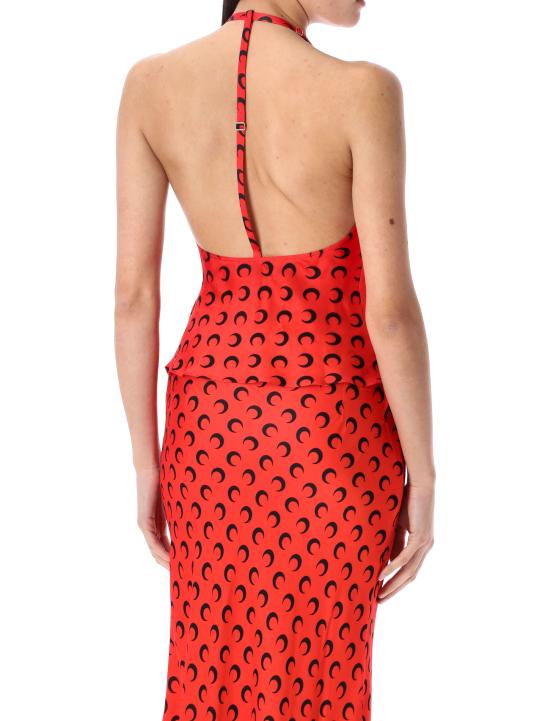 25SS 마린세르 민소매 티셔츠 WTO426ACWOV0060 RD10 RED - MARINE SERRE