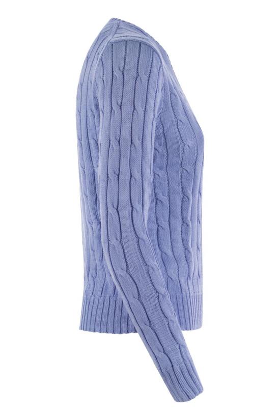 25SS 폴로 랄프로렌 스웨터 211891641 003 LIGHT BLUE - POLO RALPH LAUREN