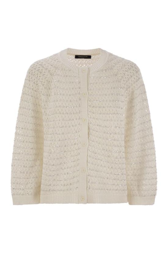 25SS 파비아나 필리피 가디건 MAD275F528 0142 WHITE