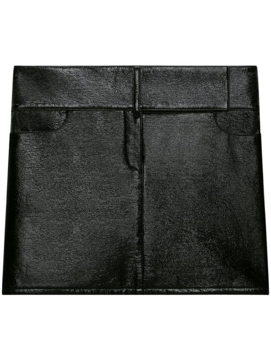 25SS 쿠레쥬 숏 스커트 125CJU218VY00149999 BLACK