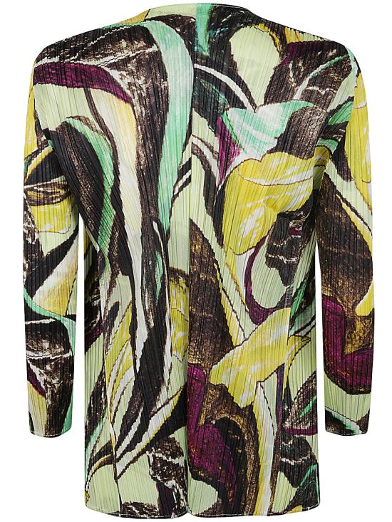  플리츠플리즈 가디건 PP46JO693 65 GREEN - PLEATS PLEASE