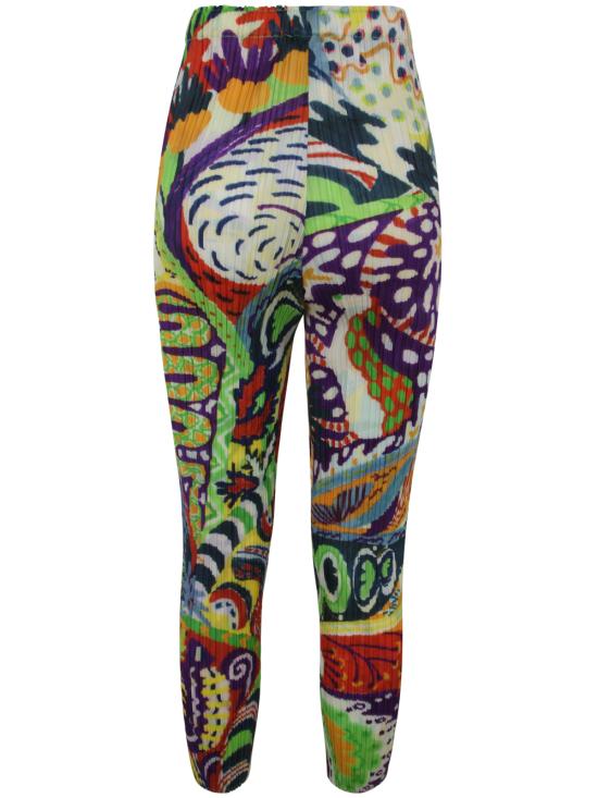  플리츠플리즈 스트레이트 팬츠 PP38JF692 98 MULTICOLOUR - PLEATS PLEASE