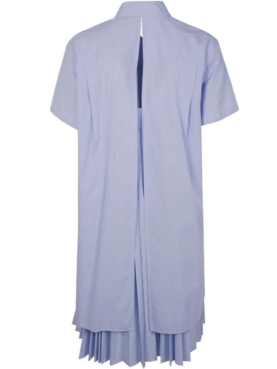 25SS 사카이 미디 원피스 2507761 458 BLUE - SACAI