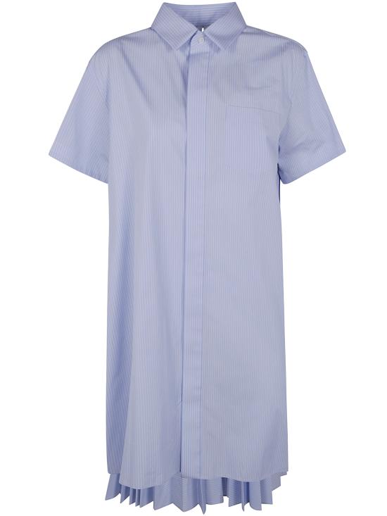 25SS 사카이 미디 원피스 2507761 458 BLUE