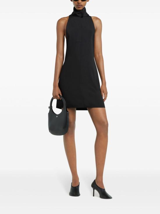 25SS 쿠레쥬 롱 원피스 125CRO576PL0147 9999 BLACK - COURREGES