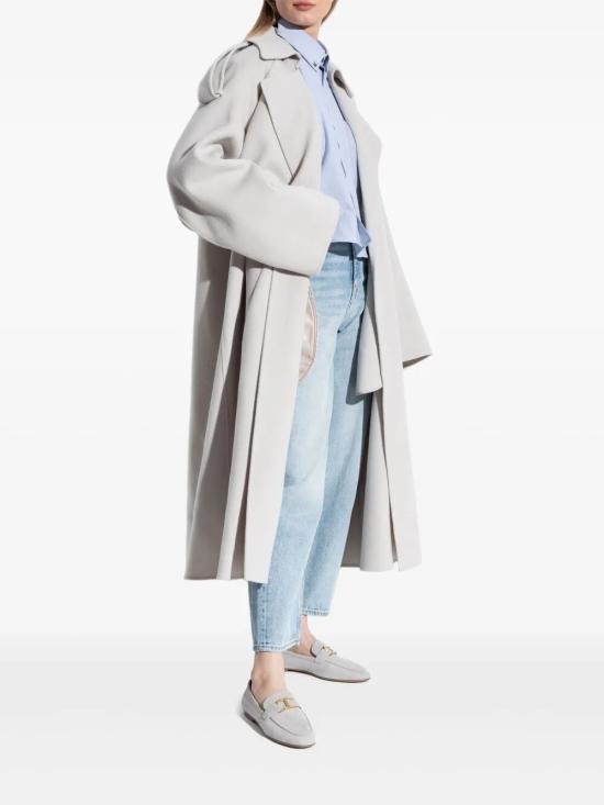 25SS 토즈 T 타임리스 스웨이드 로퍼 XXW79A0GG90HR0 B416 GREY - TODS