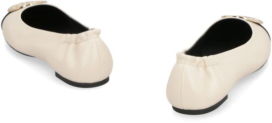 25SS 토리버치 플랫 슈즈 148336001 NEW CREAM BLACK GOLD - TORY BURCH