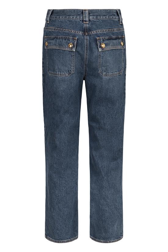25SS 엘리자베타프랜치 스트레이트 팬츠 PJ91I51E2 139 Denim - ELISABETTA FRANCHI