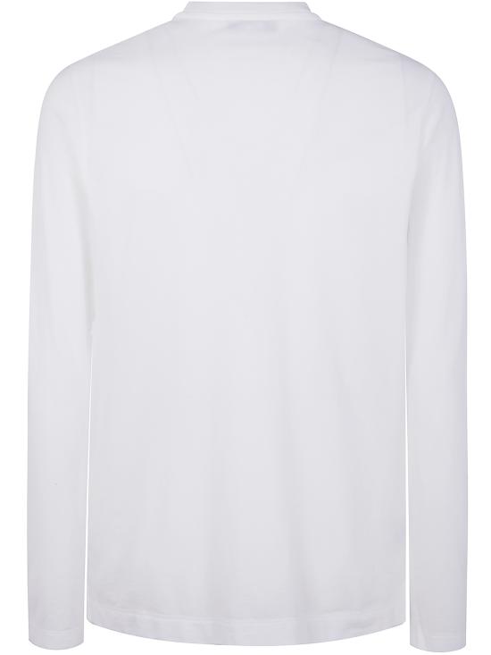 25SS 자노네 긴팔 티셔츠 815204ZG380 Z0001 WHITE - ZANONE