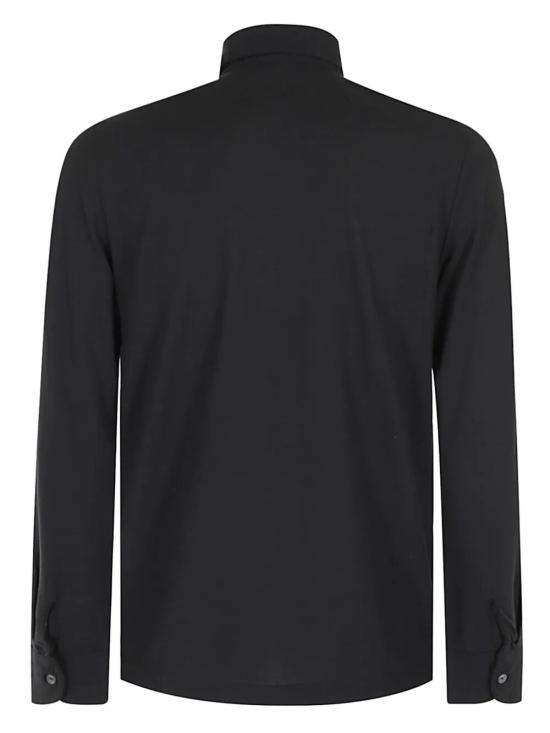 25SS 자노네 폴로 티셔츠 815102ZG380 Z0015 BLACK - ZANONE