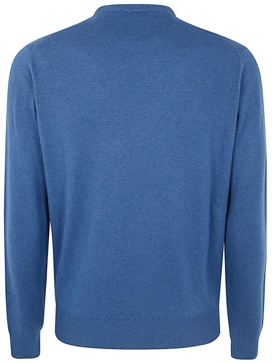  필리포 드 로렌티스 스웨터 GC1MLWSC12R U790 BLUE - FILIPPO DE LAURENTIIS