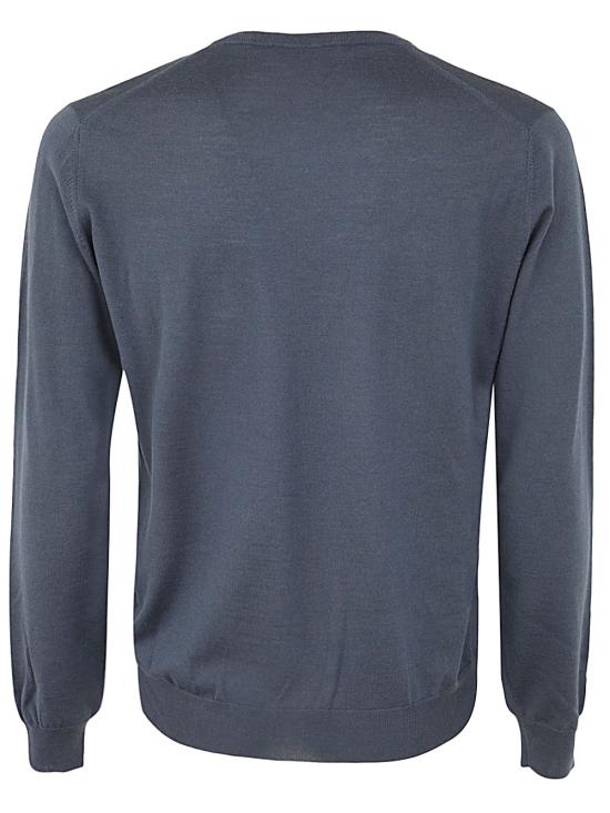  필리포 드 로렌티스 스웨터 CV1MLRM16R 890 BLUE - FILIPPO DE LAURENTIIS