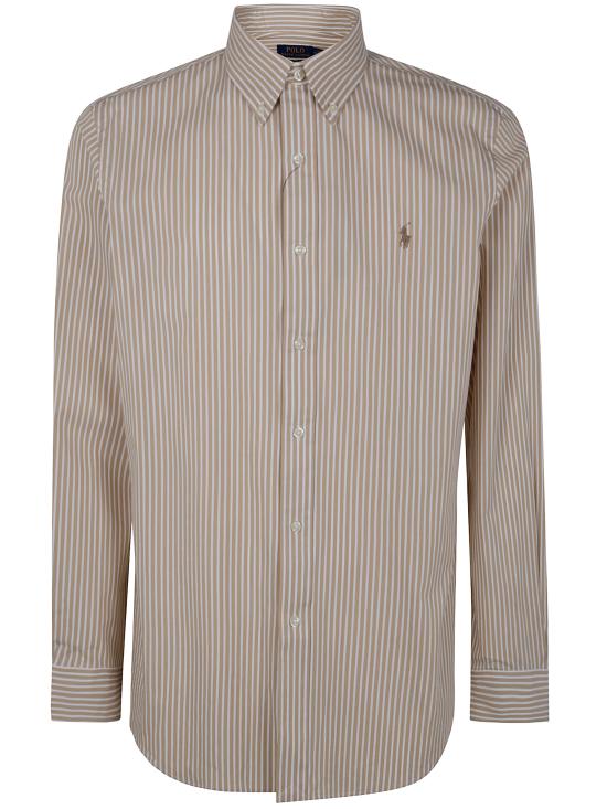 25SS 폴로 랄프로렌 긴팔 셔츠 710929346014 COASTAL NUDE NEUTRALS