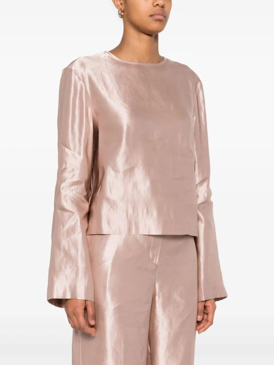 25SS 루루 스튜디오 블라우스 NINO PETAL PINK PURPLE - LOULOU STUDIO