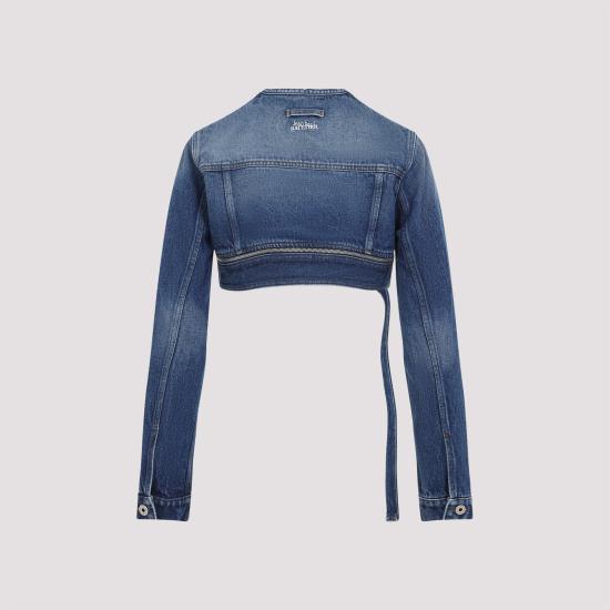 25SS 장 폴 고티에 데님 자켓 2533FVE088D01357 BLUE - JEAN PAUL GAULTIER