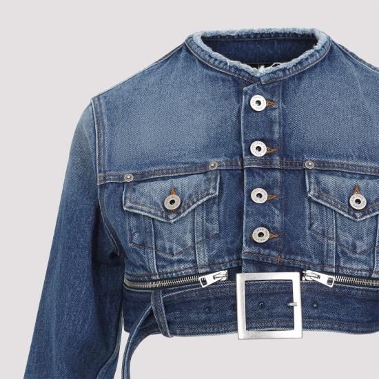 25SS 장 폴 고티에 데님 자켓 2533FVE088D01357 BLUE - JEAN PAUL GAULTIER