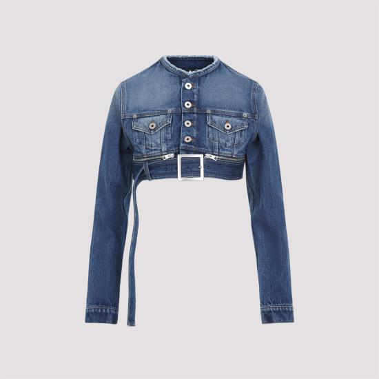 25SS 장 폴 고티에 데님 자켓 2533FVE088D01357 BLUE - JEAN PAUL GAULTIER