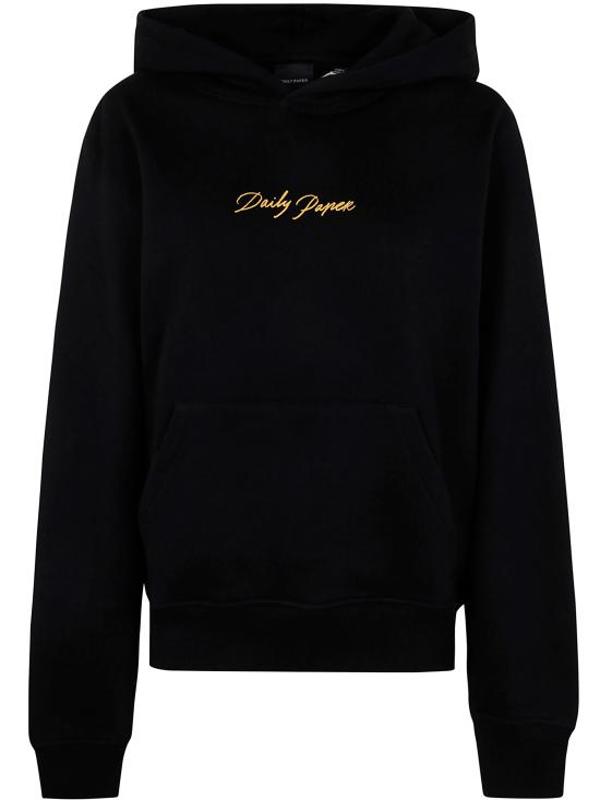 25SS 데일리 페이퍼 후드 티셔츠 2511046 BLACK