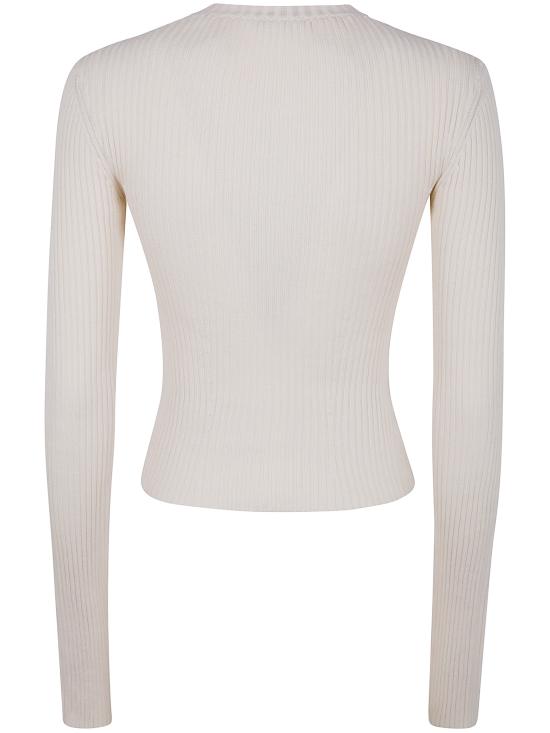25SS 앤 드뮐미스터 가디건 2510WKN23KN055002 WHITE - ANN DEMEULEMEESTER
