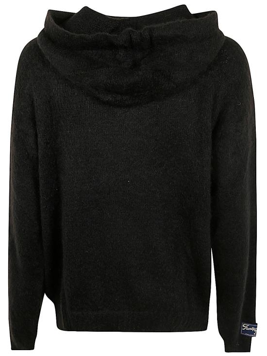 24FW 패밀리퍼스트 밀라노 후드 티셔츠 SWF2401 BK BLACK - FAMILY FIRST MILANO