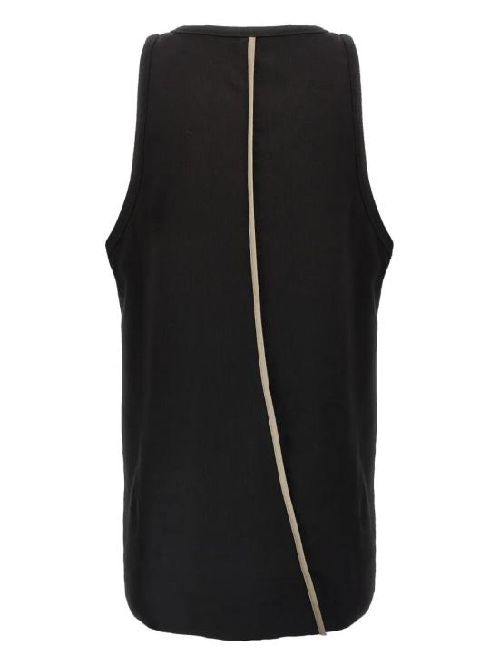 25SS 톰크롬 민소매 티셔츠 MTS854 BLACK - THOM KROM