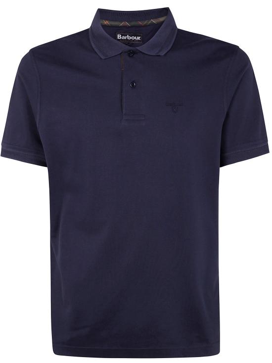 25SS 바버 폴로 티셔츠 MML1464MML NY91 BLUE