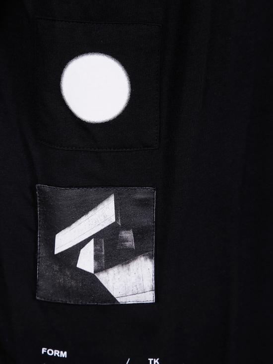 25SS 톰크롬 반팔 티셔츠 MTS841 BLACK - THOM KROM