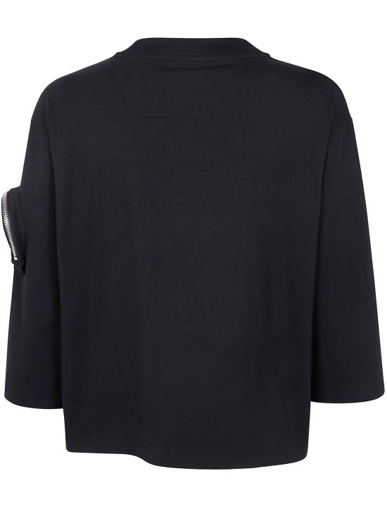 25SS 톰크롬 반팔 티셔츠 WTS567 BLACK - THOM KROM