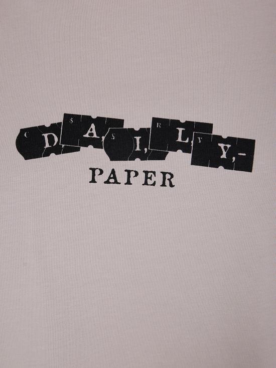 25SS 데일리 페이퍼 반팔 티셔츠 2511049 NACREOUS WHITE - DAILY PAPER