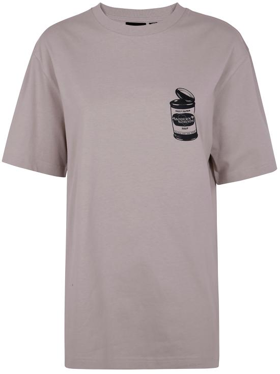 25SS 데일리 페이퍼 반팔 티셔츠 2511057 NACREOUS WHITE