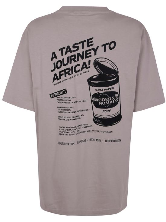 25SS 데일리 페이퍼 반팔 티셔츠 2511057 NACREOUS WHITE - DAILY PAPER