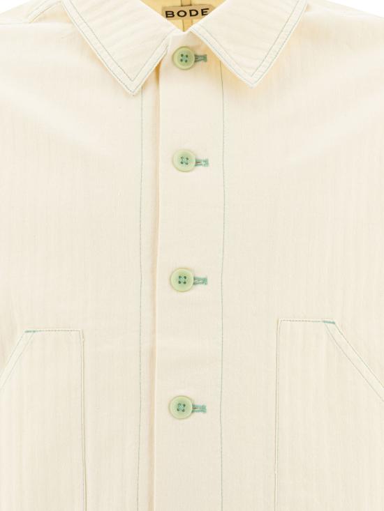 25SS 보디 자켓 MRS25JA006IVORY WHITE - BODE