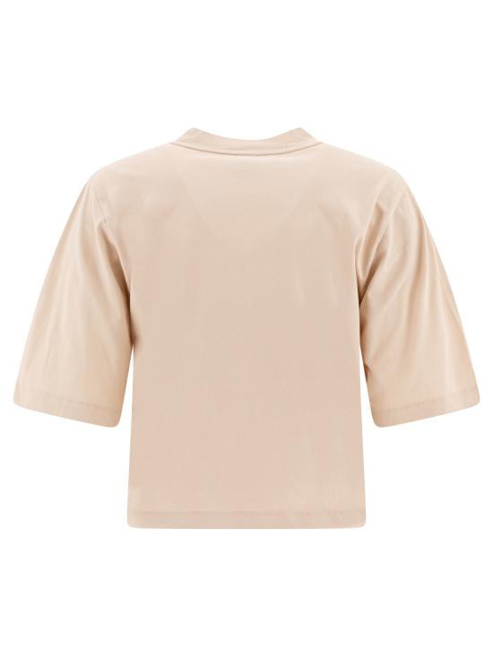 25SS 핑코 반팔 티셔츠 104604A2CSC03 BEIGE - PINKO