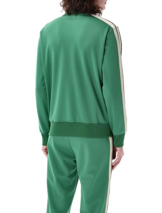 25SS 팜앤젤스 집업 니트 PMBD058S25FAB001 5703 FOREST GREEN - PALM ANGELS