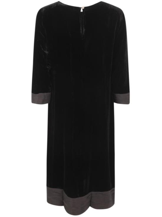  비앙코 르브랭 미디 원피스 T473 V01 BLACK - BIANCO LEVRIN