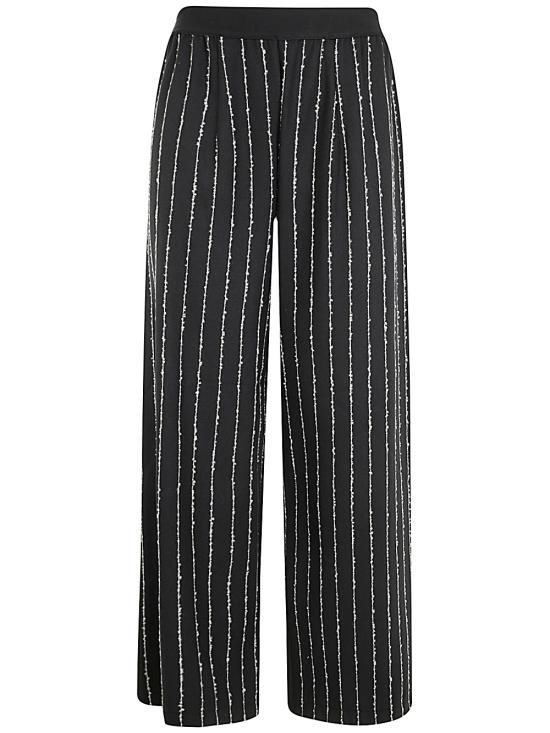  마리아 칼데라라 스트레이트 팬츠 S364B 91 BLACK